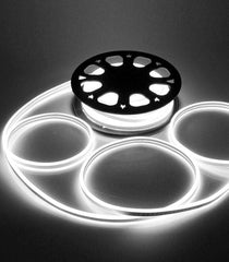 Cool White Neon Flex Double Side 220V 240V 120LED/m 8x16mm IP67 Waterproof Full Kit - House of LEDS