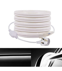 Cool White Neon Flex Double Side 220V 240V 120LED/m 8x16mm IP67 Waterproof Full Kit - House of LEDS