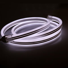 Cool White Neon Flex Double Side 220V 240V 120LED/m 8x16mm IP67 Waterproof Full Kit - House of LEDS