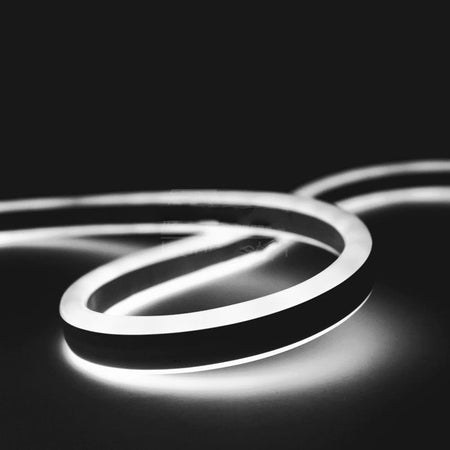 Cool White Neon Flex Double Side 220V 240V 120LED/m 8x16mm IP67 Waterproof Full Kit - House of LEDS