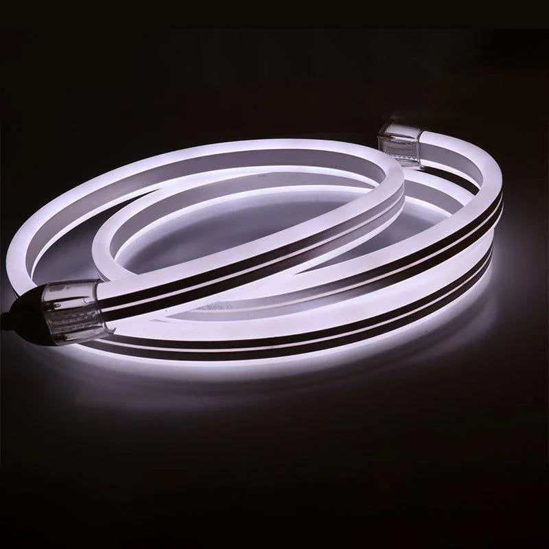 Cool White Neon Flex Double Side 220V 240V 120LED/m 8x16mm IP67 Waterproof Full Kit — view 15 — House of LEDs UK
