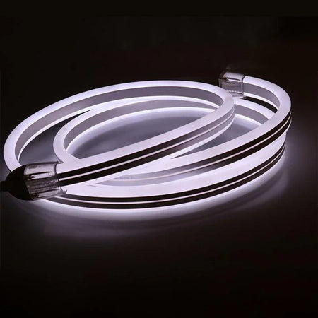 Cool White Neon Flex Double Side 220V 240V 120LED/m 8x16mm IP67 Waterproof Full Kit — view 15 — House of LEDs UK