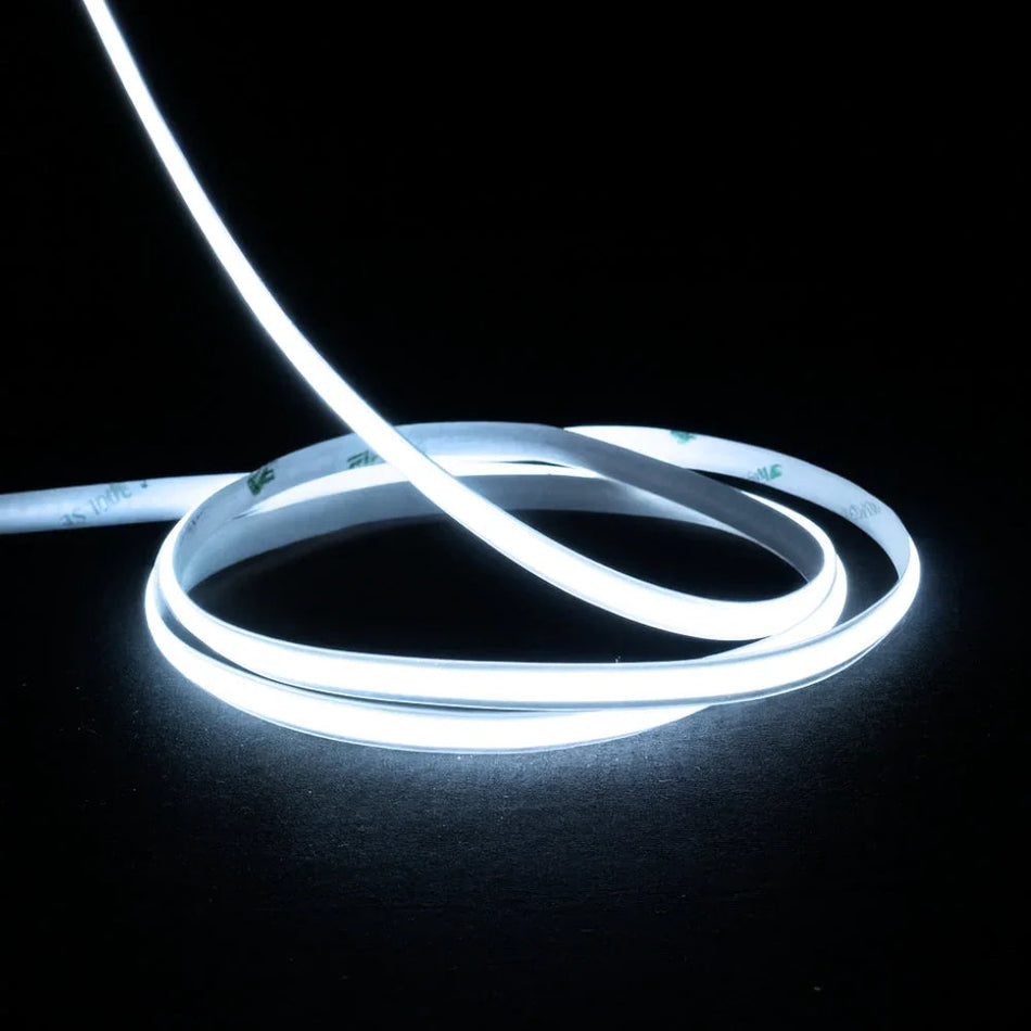 Cool White 6000K COB LED Strip 24V 480LEDs/m IP20 Cut Anywhere — House of LEDs UK