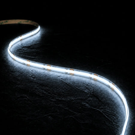 Daylight 5000K COB LED Strip 24V 10mm 480LEDs/m IP20 20m Run — product view 6