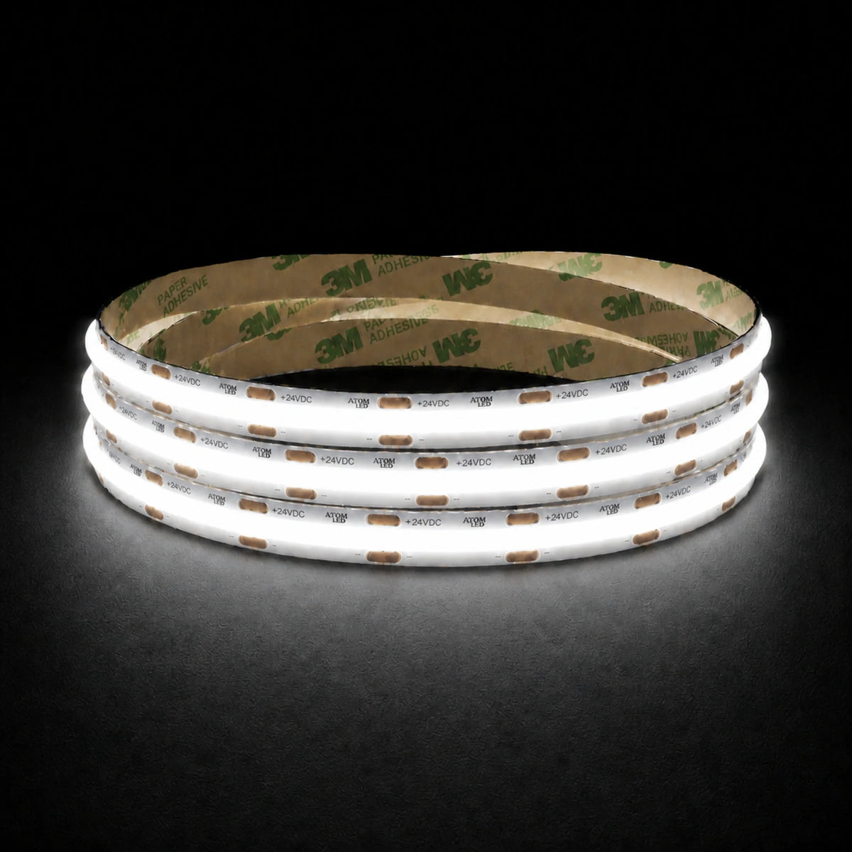 Daylight 5000K COB LED Strip 24V 10mm 480LEDs/m IP20 20m Run — main product image