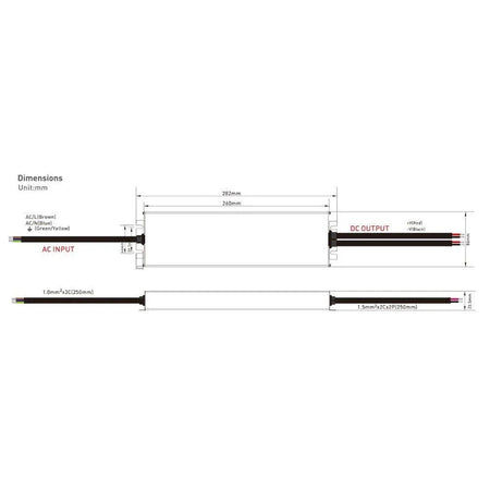 DC 24V 350W LED Power Supply Transformer IP67 Waterproof - House of LEDS