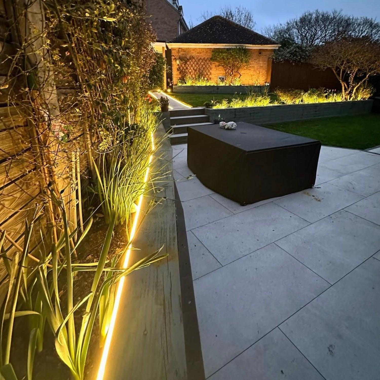 Decking LED Light Warm White Neon Flex 3000K 24V 6x12mm IP67 Waterproof - House of LEDS