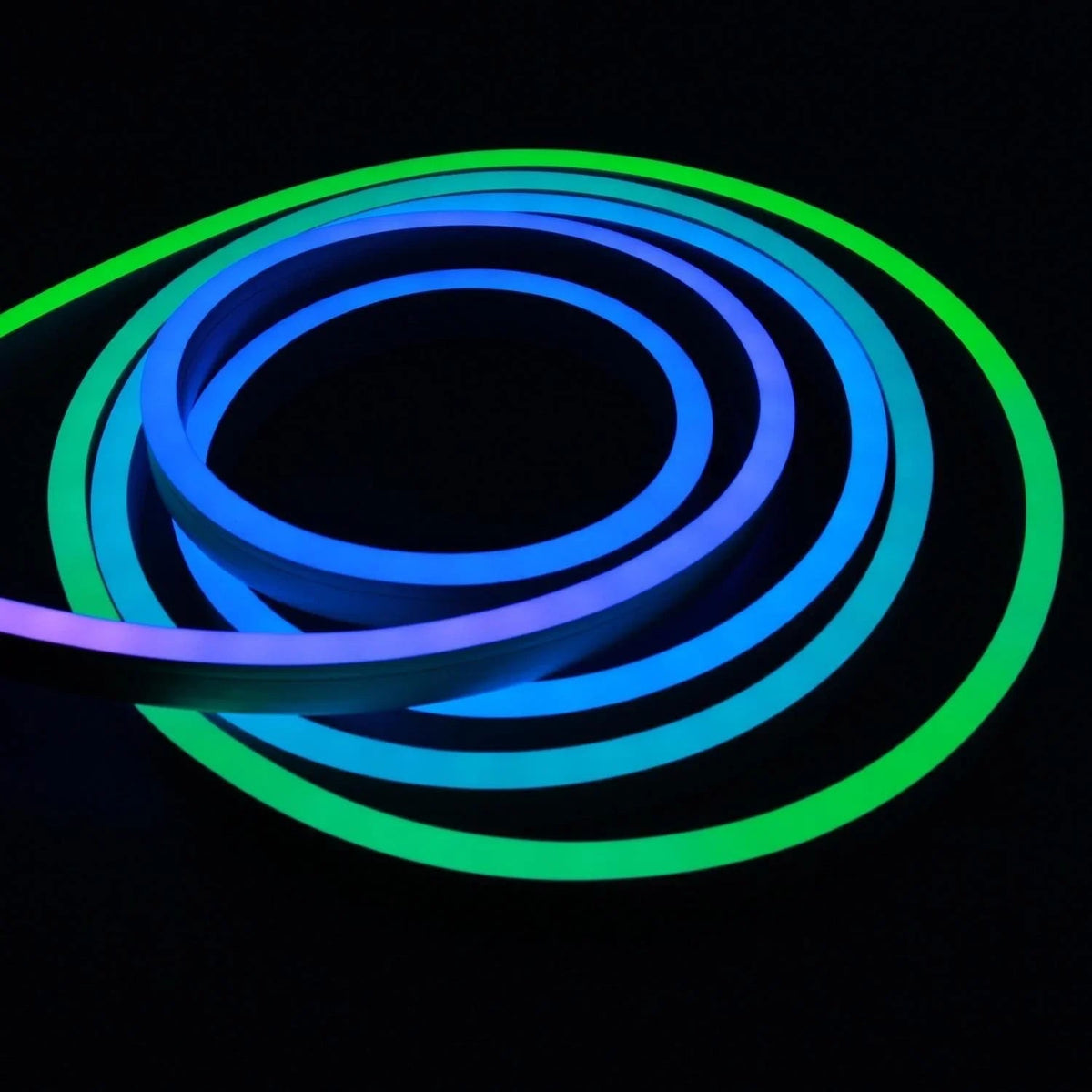 Digital Pixel RGB Neon Flex Addressable 24V 10x20mm IP68 Waterproof WS2811 — view 16 — House of LEDs UK