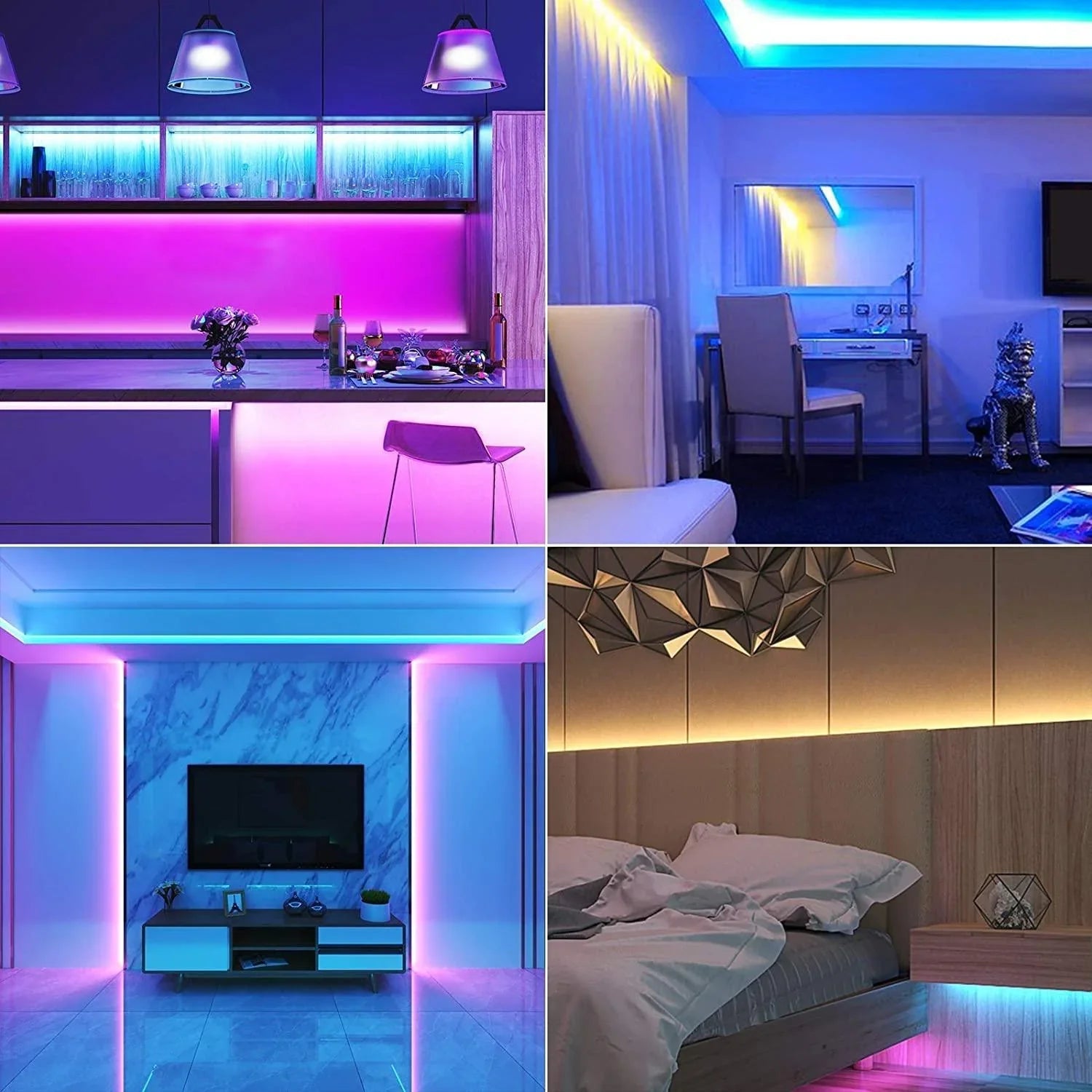 Digital Pixel RGB Strip 12V WS2811 Addressable 5050 60LED/m IP20 5 Metre — view 9 — House of LEDs UK