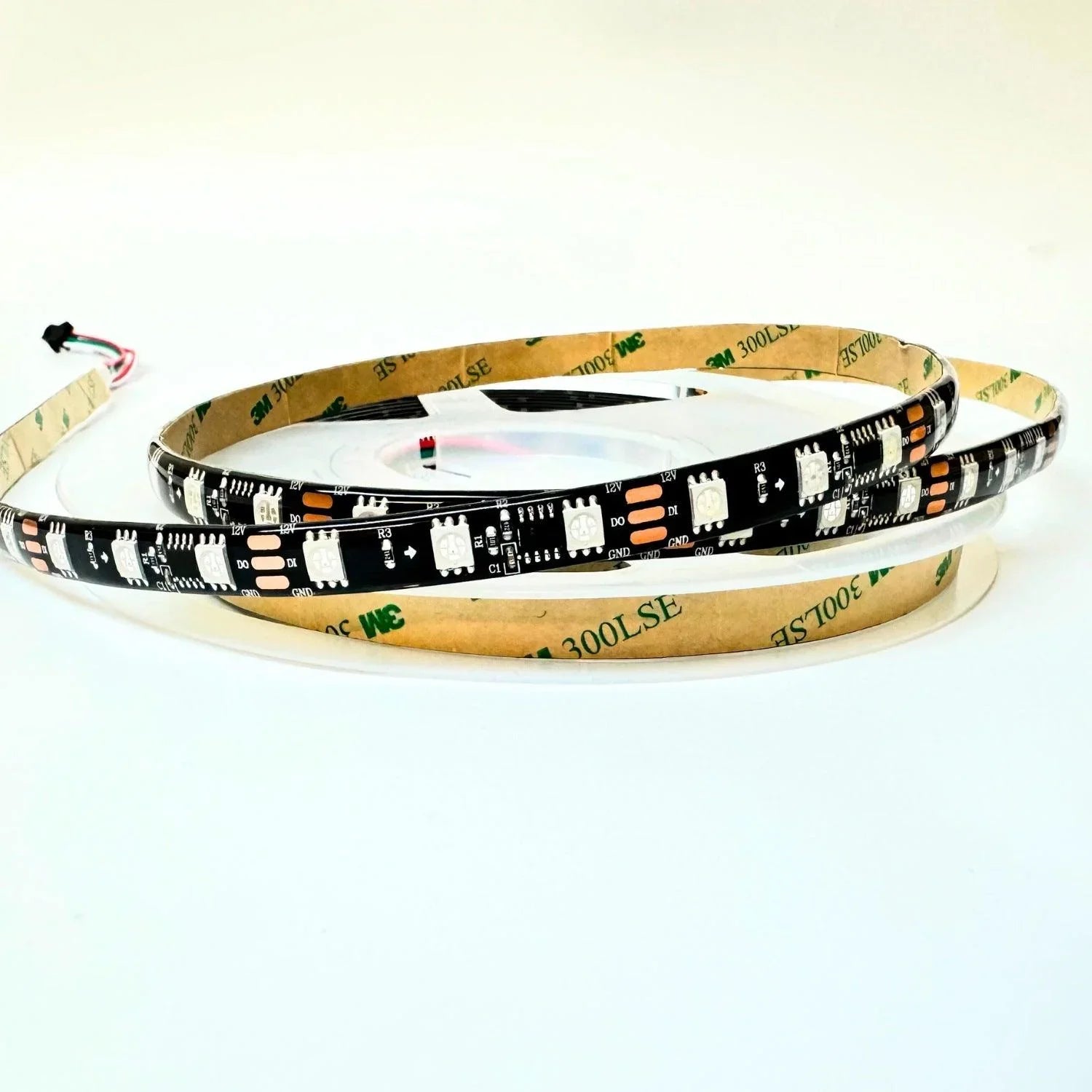 Digital Pixel RGB Strip 12V WS2811 Addressable 5050 60LED/m IP20 5 Metre — view 3 — House of LEDs UK
