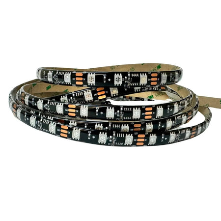 Digital Pixel RGB Strip 12V WS2811 Addressable 5050 60LED/m IP20 5 Metre — view 2 — House of LEDs UK