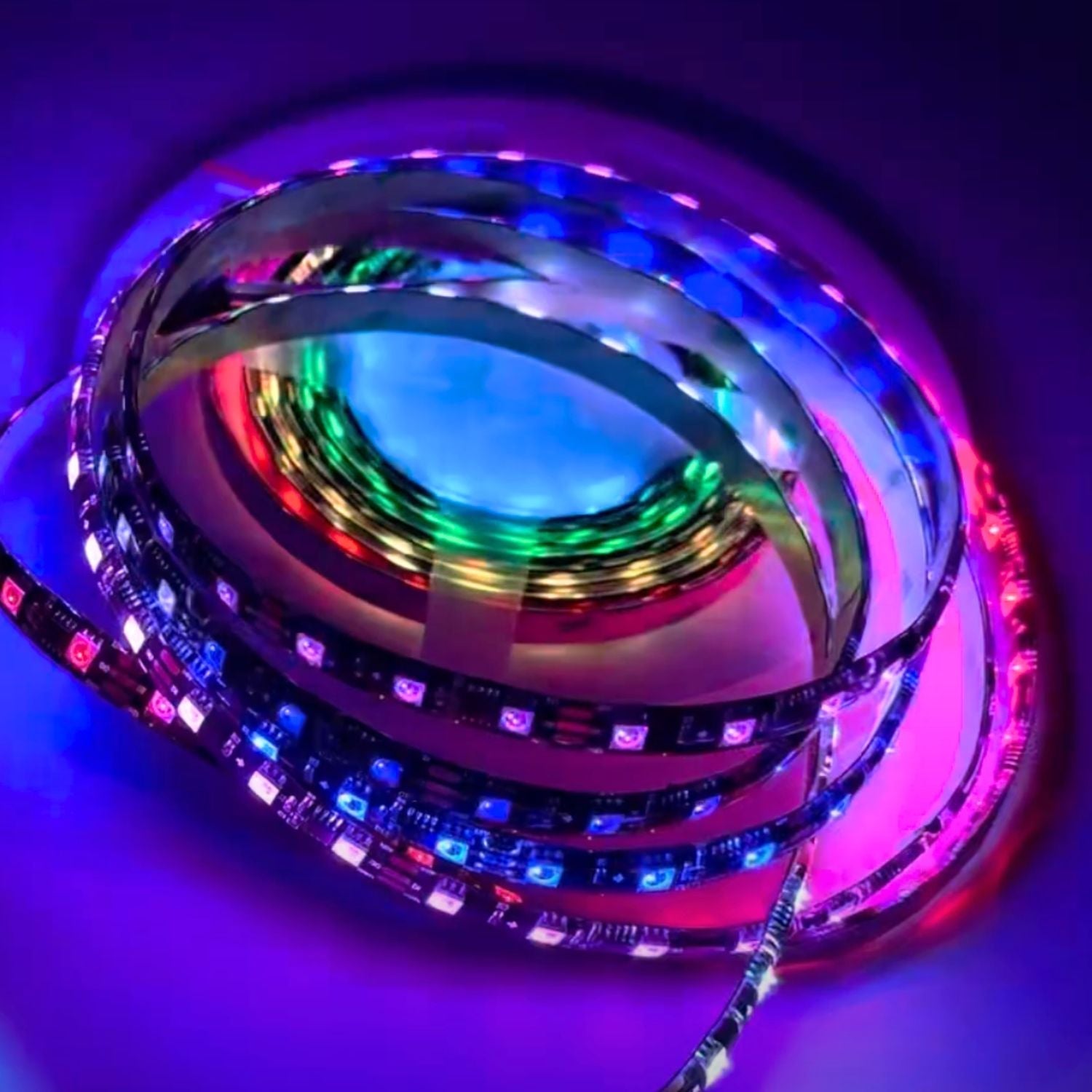 Digital Pixel RGB LED Strip 12V WS2811 Addressable 5050 60LED/m IP65 5 Metre - House of LEDS