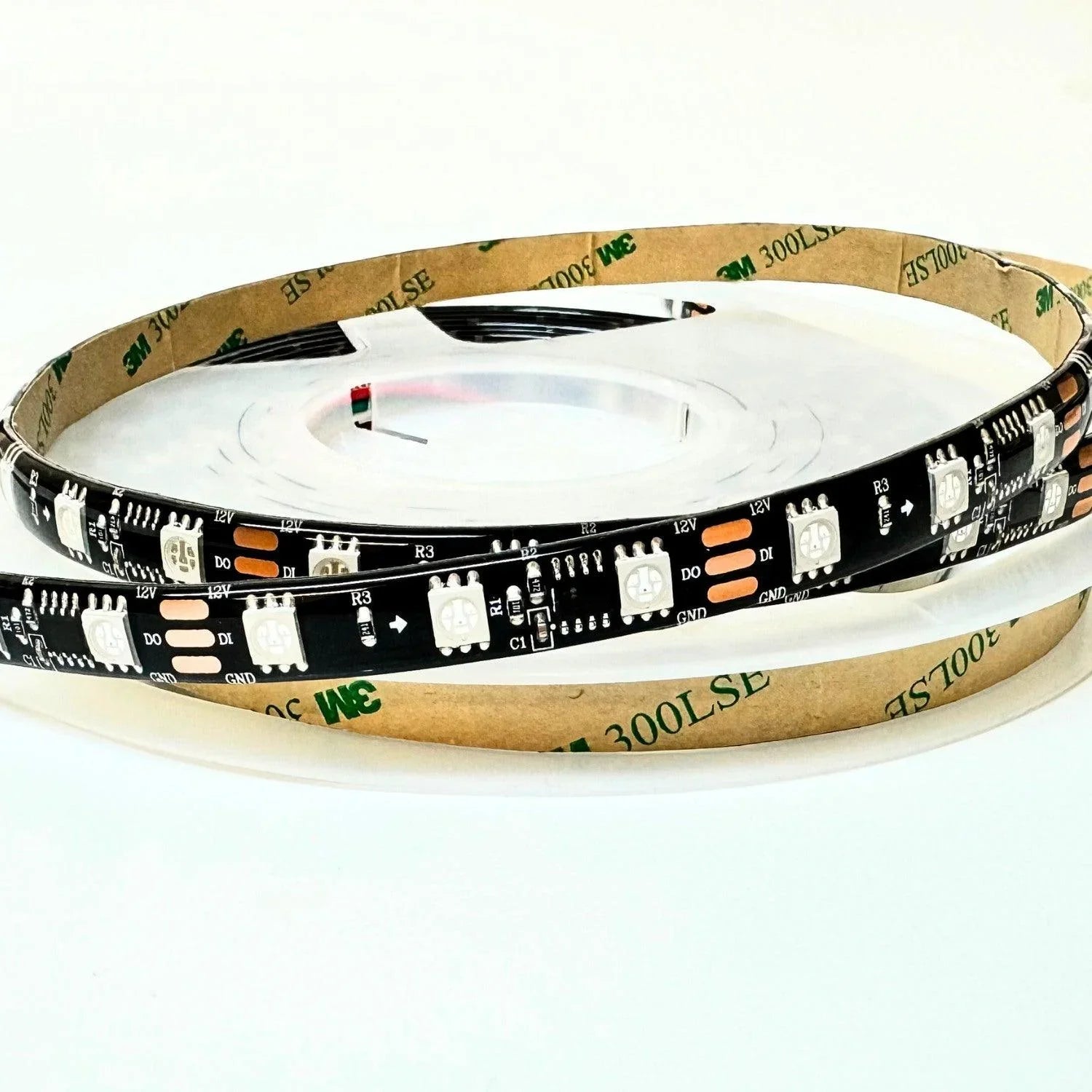 Digital Pixel RGB LED Strip 12V WS2811 Addressable 5050 60LED/m IP65 5 Metre — view 5 — House of LEDs UK