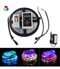 Digital Pixel RGB LED Strip 12V WS2811 Addressable 60LED/M 5 Metre IP65 5 Metre Kit - House of LEDS