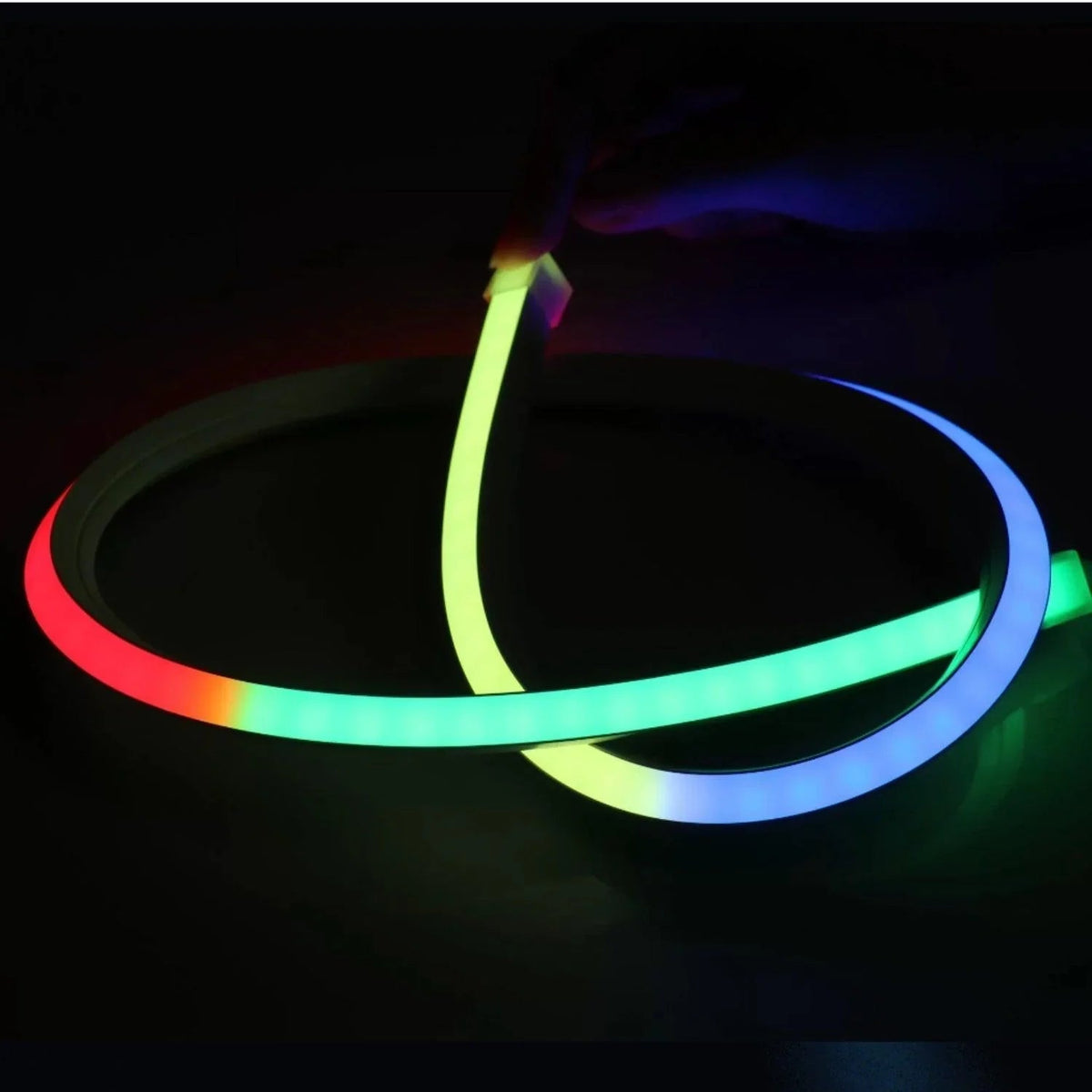 Digital Pixel RGB Neon Flex 24V Addressable 16x16mm IP65 Waterproof WS2811 — House of LEDs UK