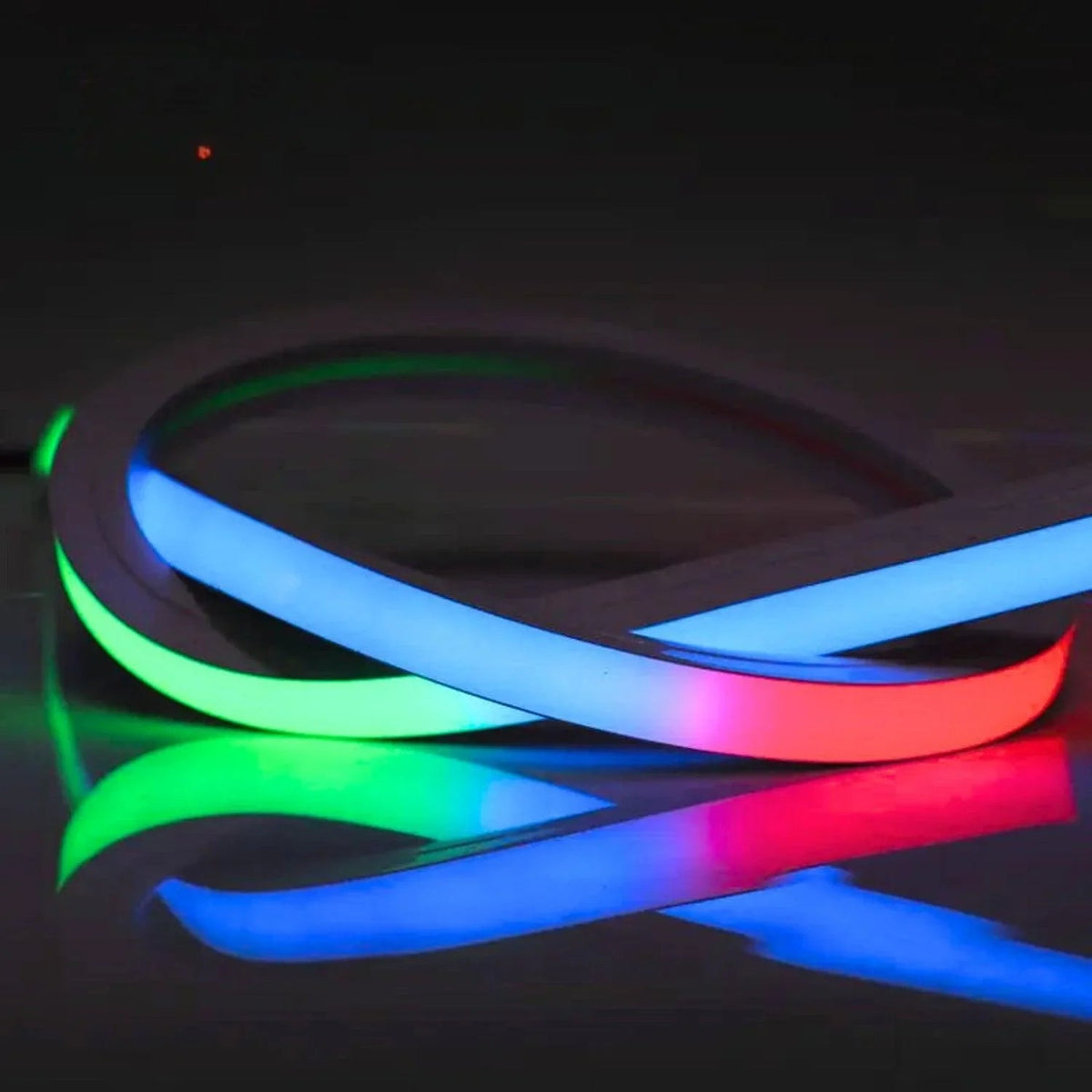 Digital Pixel RGB Neon Flex 24V Addressable 16x16mm IP65 Waterproof WS2811 — view 3 — House of LEDs UK