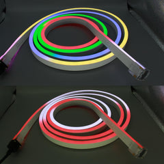 Digital Pixel RGB Neon Flex DC 24V IP68 Fully Waterproof 10x20mm Addressable WS2811 - House of LEDS