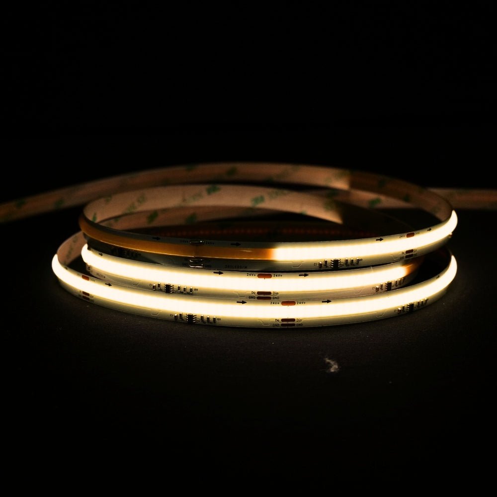 Digital Pixel SPI 2811 COB Strip Warm White 3000K 24V IP20 - House of LEDS