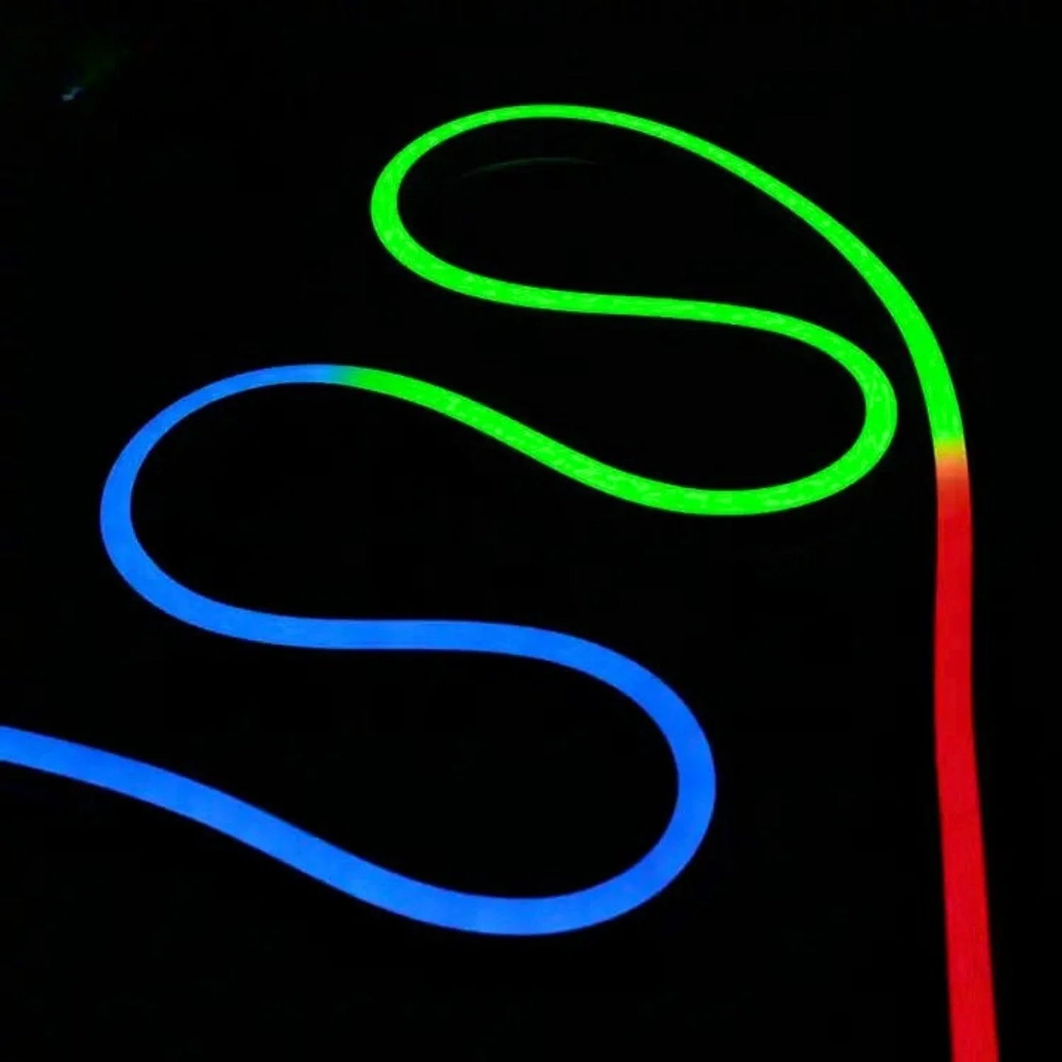 Addressable Digital Pixel RGB Neon Flex 24V 10x20mm IP67 Waterproof WS2811 — view 7 — House of LEDs UK