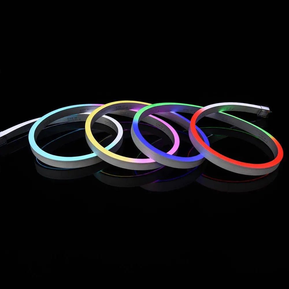 Extra Long RGB Neon Flex 48V 10x20mm IP67 Waterproof 30 Metre - House of LEDS