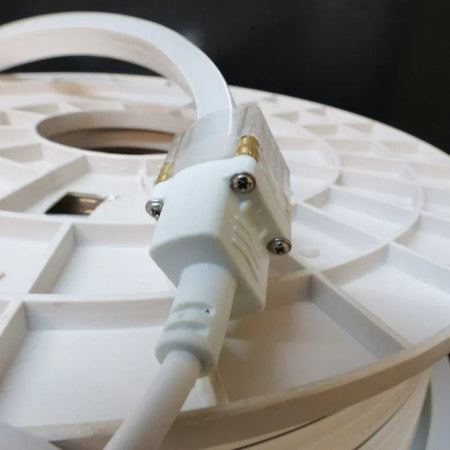 Extra Long Warm White Neon Flex 48V 10x20mm IP68 Waterproof 50m - House of LEDS