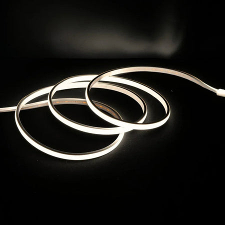 Natural White 4000K COB LED Strip 220V 240V 288 LEDs/m IP65 UK Plug