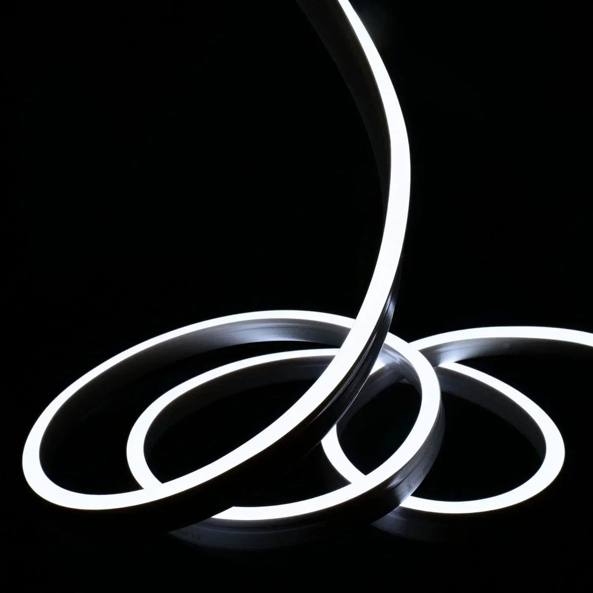 Cool White Neon Flex 6000K 48V 10x20mm IP67 Waterproof 50m — view 2 — House of LEDs UK