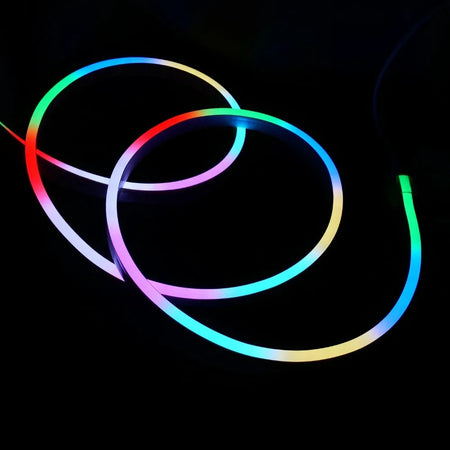 Digital Pixel RGB Neon Flex Addressable 24V 10x20mm IP68 Waterproof WS2811 — view 2 — House of LEDs UK