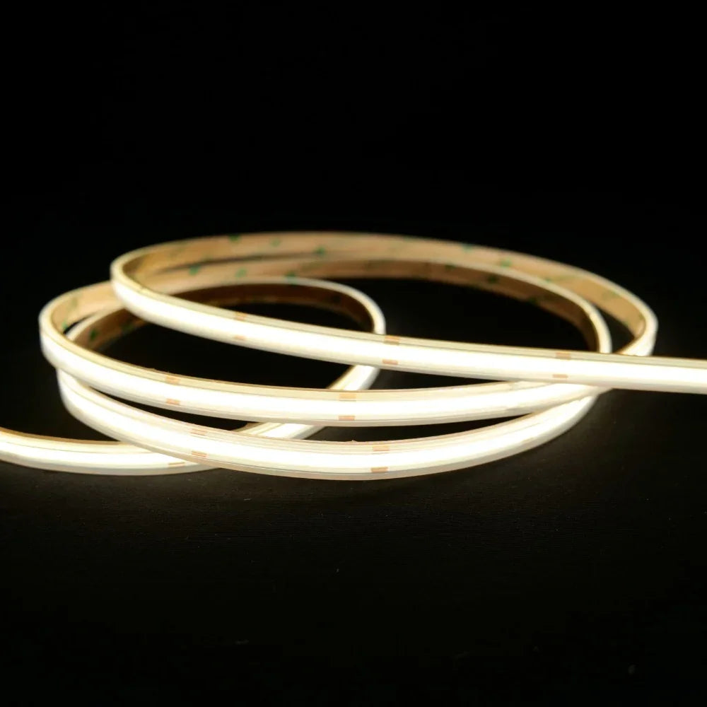 Natural White 4000K COB LED Strip 24V 480LEDs/m IP67 Waterproof 20m Run — view 2 — House of LEDs UK