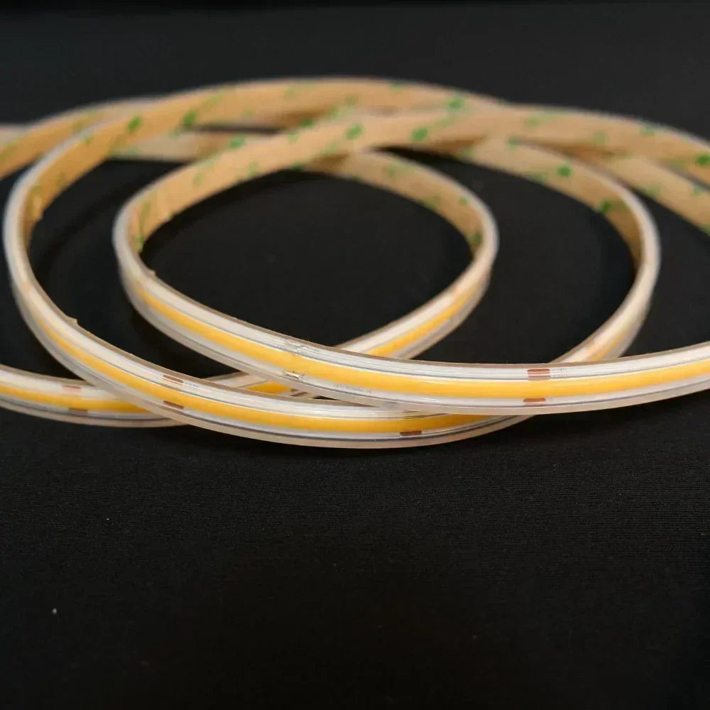 Warm White 3000K COB LED Strip 48V 480LEDs/m IP67 Waterproof 30m Run — view 2 — House of LEDs UK