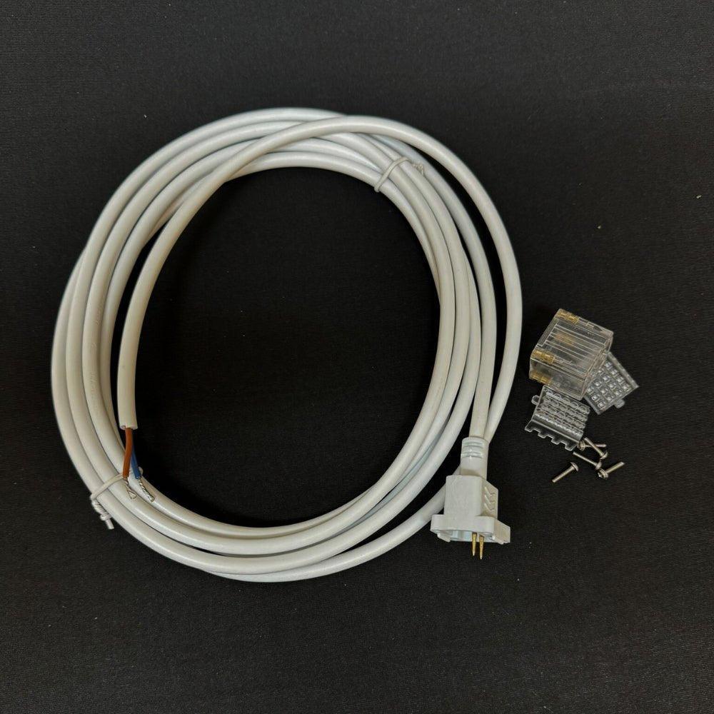 Front Cap with Wire For Single Colour LED Neon Flex 24V 10x20mm IP68 — House of LEDs UK