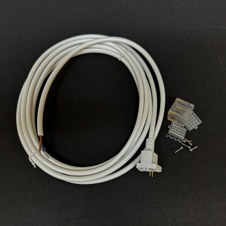 Front Cap with Wire For Single Colour LED Neon Flex 24V 10x20mm IP68 — House of LEDs UK