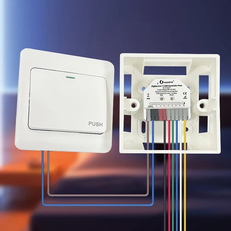 GLEDOPTO ZigBee Pro+ Ultra Mini Wi-Fi 5 in 1 LED Smart Controller GL-C-301P — view 15 — House of LEDs UK
