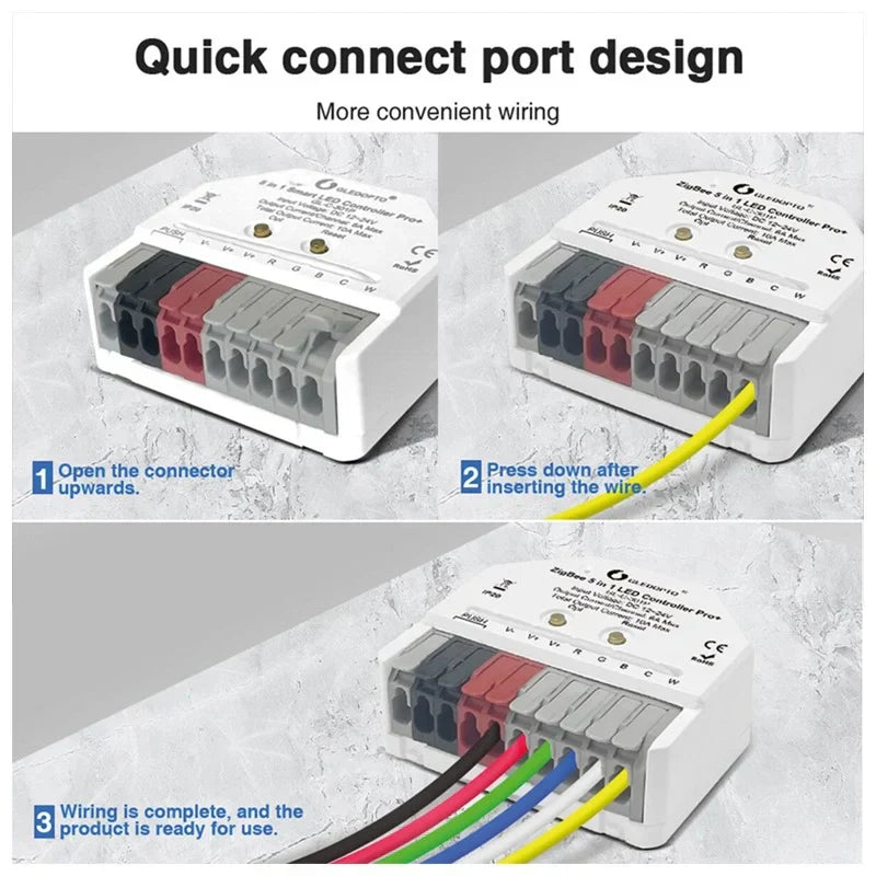 GLEDOPTO ZigBee Pro+ Ultra Mini Wi-Fi 5 in 1 LED Smart Controller GL-C-301P — view 4
