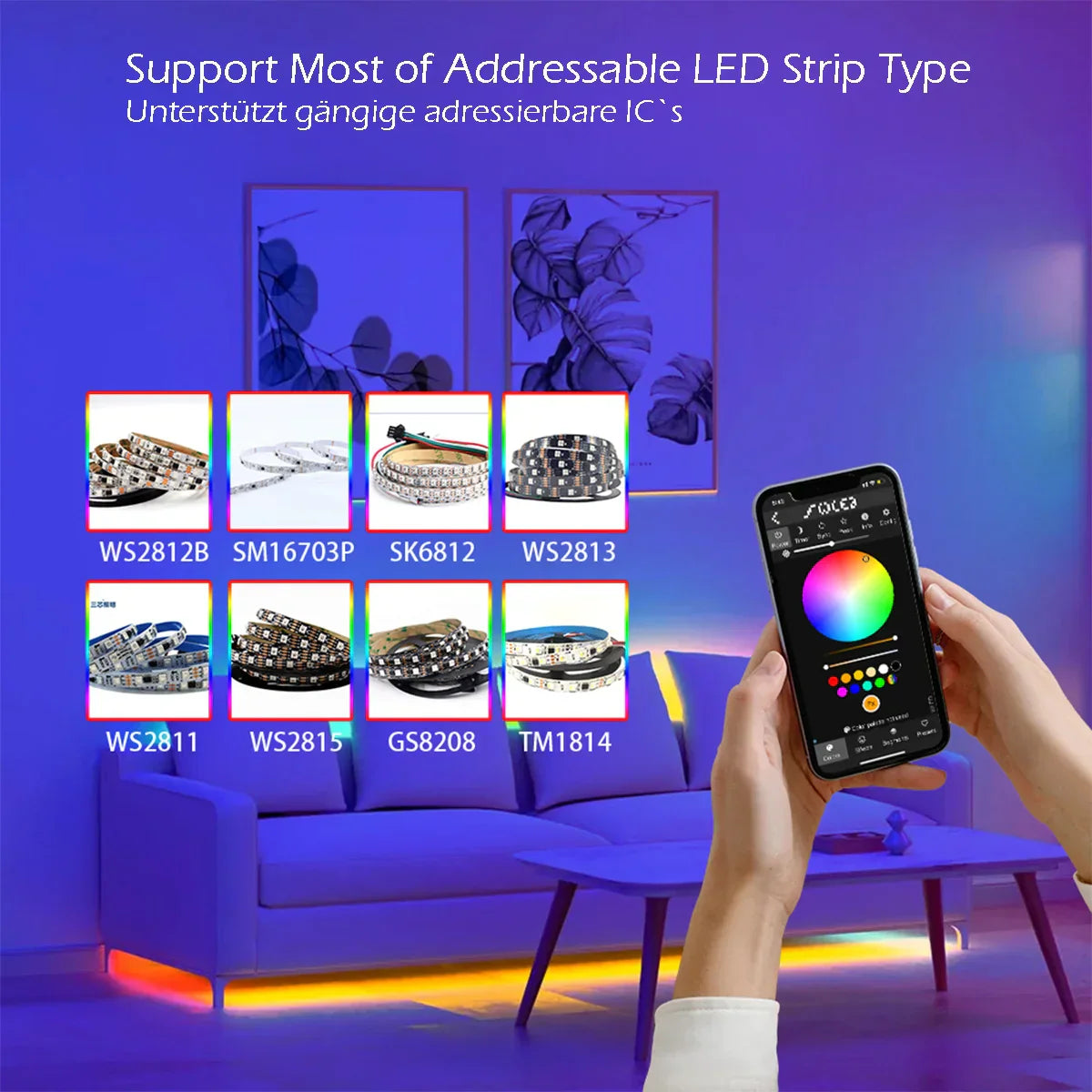 GLEDOPTO ESP32 WLED Digital Pixel LED Controller With Mic/UART WIFI GL-C-016WL-D — view 5 — House of LEDs UK