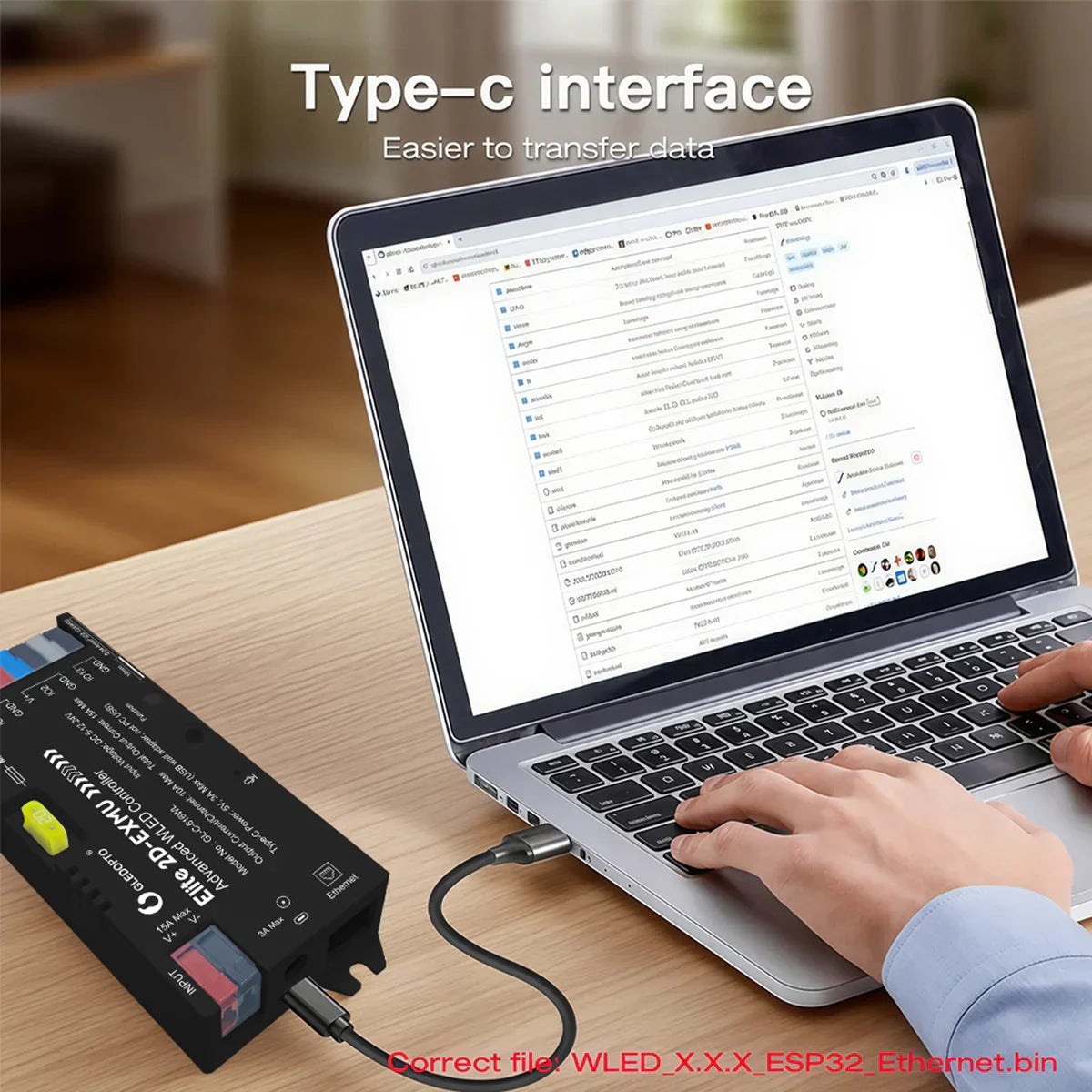 GLEDOPTO Elite 2D-EXMU ESP32 WLED Digital LED Controller without Ethernet Connection GL-C-615WL — view 6 — House of LEDs UK