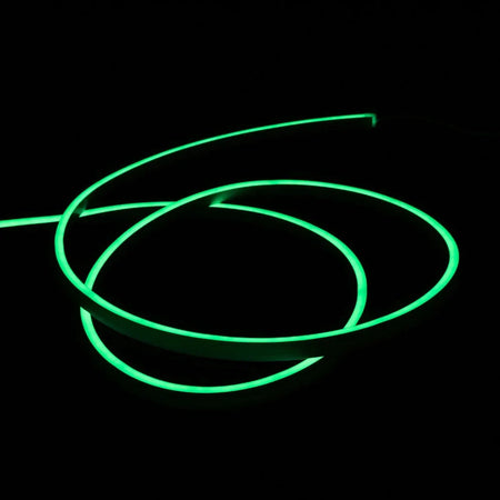Mini Green Neon Flex 6000K 24V 6x12mm IP65 Waterproof 15m — view 4 — House of LEDs UK