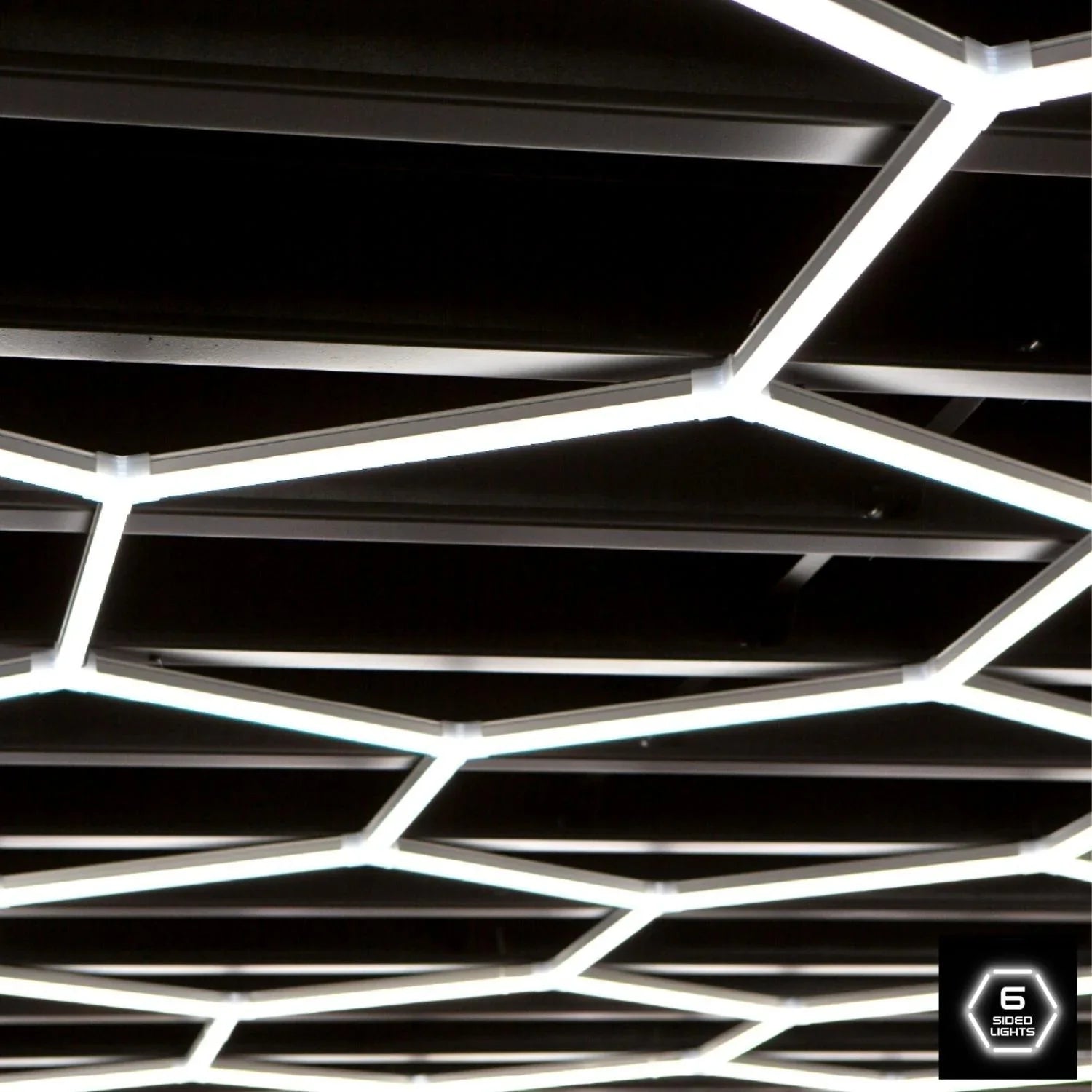Hexagrid LED Hexagon Ultrabright 6500k LED Hex Lights - 8 Hex Grid System — view 6 — House of LEDs UK