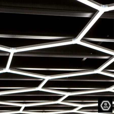 Hexagrid LED Hexagon Ultrabright 6500k LED Hex Lights - 8 Hex Grid System — view 6 — House of LEDs UK