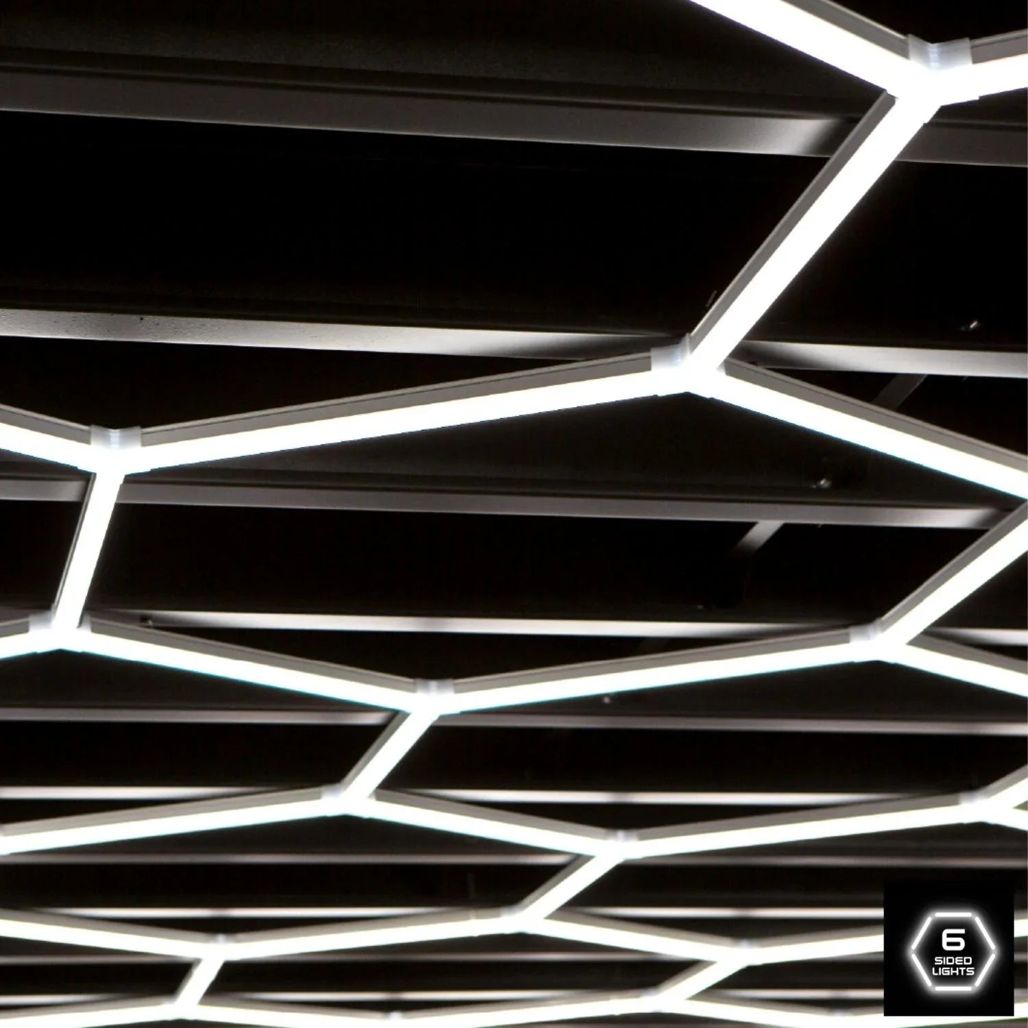 Hexagrid LED Hexagon Ultrabright 6500k LED Hex Lights - Single Hex Grid System — view 5 — House of LEDs UK