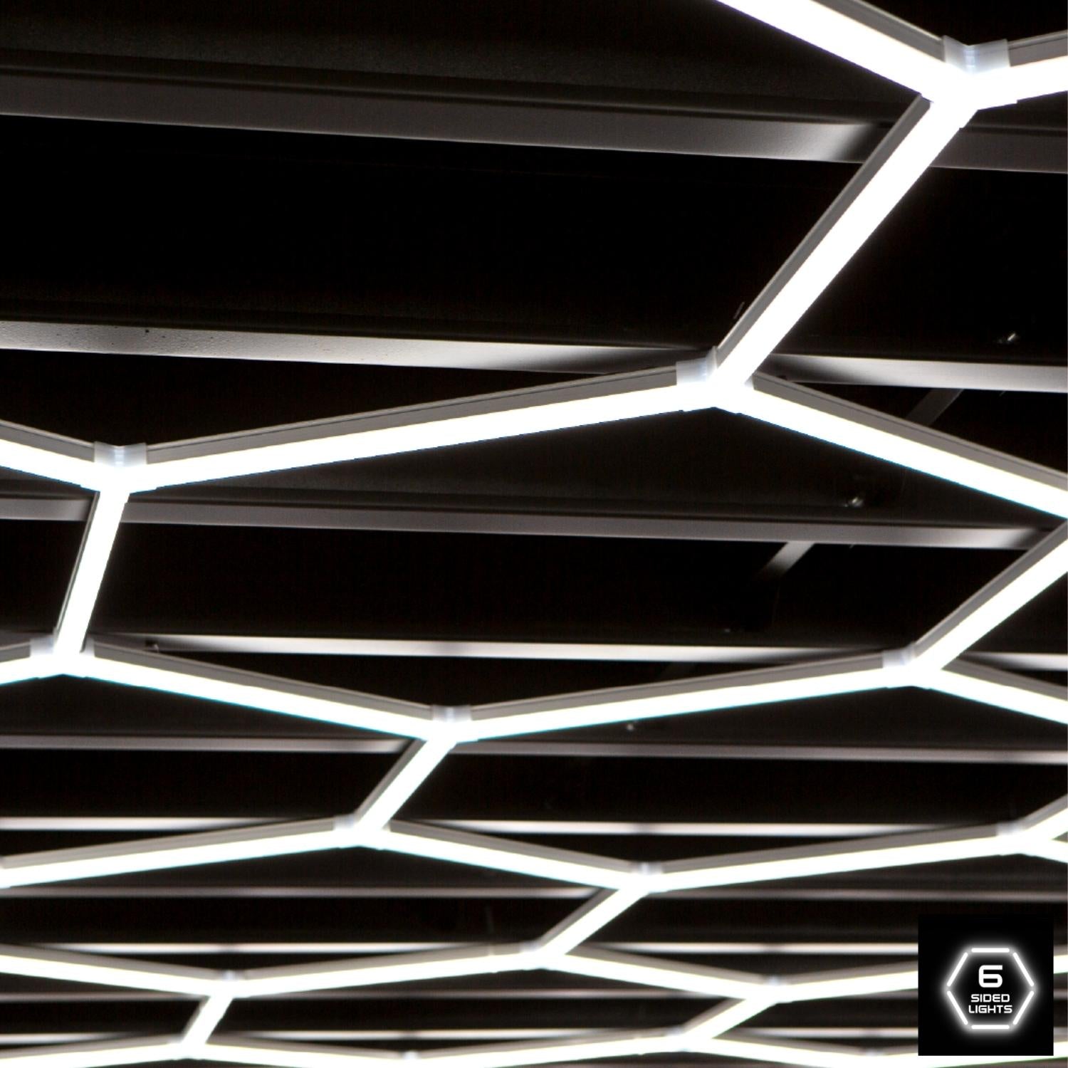 Hexagrid LED Hexagon Ultrabright 6500k LED Hex Lights - Single Hex Grid System - House of LEDS