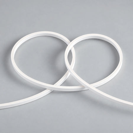 House of LEDs — 4x6mm FreeCut Mini Neon Flex flexible white silicone strip in loose unlit loops