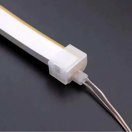 LED Neon Flex 12V/24V Non Welding Wire Connector for 6x12mm Single Colour Neon Flex — view 2 — House of LEDs UK