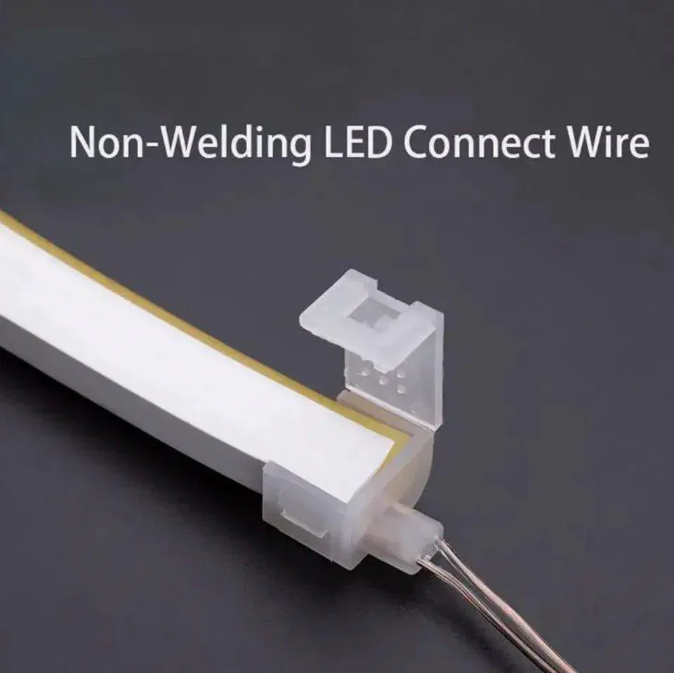 LED Neon Flex 12V/24V Non Welding Wire Connector for 6x12mm Single Colour Neon Flex — view 9 — House of LEDs UK