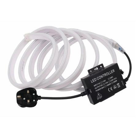 LED Neon Flex 220V 240V 8x16mm 23-Key RF Remote Control 1500W Dimmer Transformer for Brightness Adjustment — view 4 — House of LEDs UK