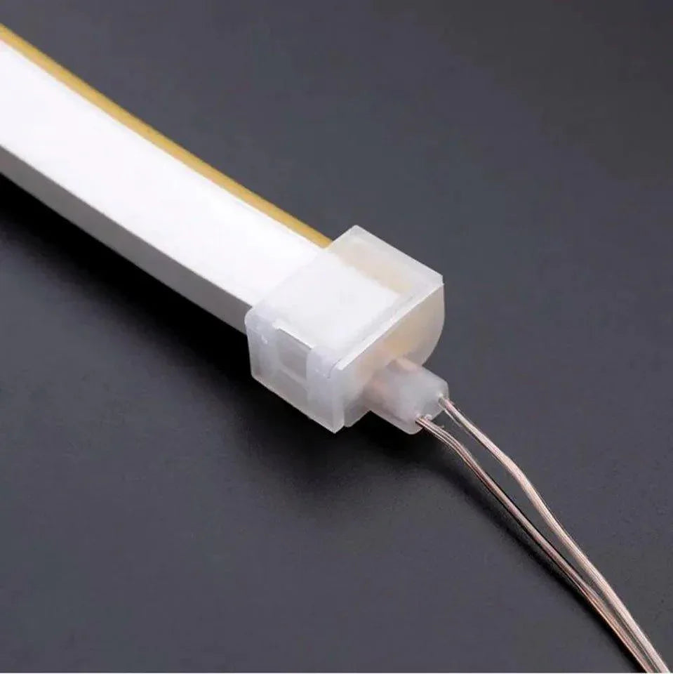 LED Neon Flex 8x16mm Non Welding Wire Connector for 12V/24V Single Colour Neon Flex — view 2 — House of LEDs UK