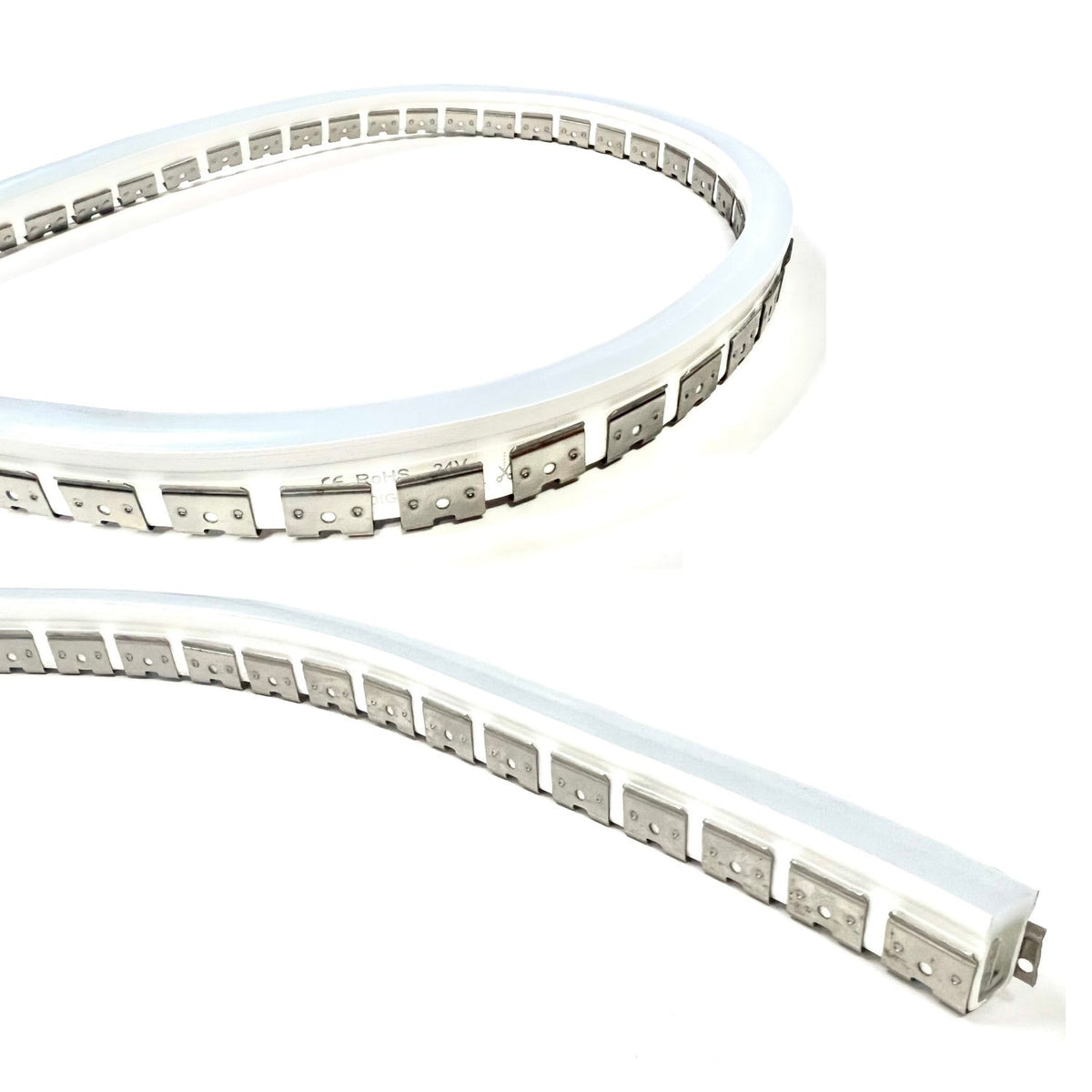 LED Neon Flex Bendable Aluminium Channel Mounting Track for 10x18mm Neon Flex 1 Metre - House of LEDS