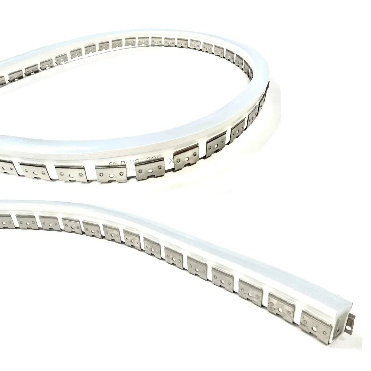 LED Neon Flex Bendable Aluminium Channel Mounting Track for 8x16mm Neon Flex 1 Metre — House of LEDs UK