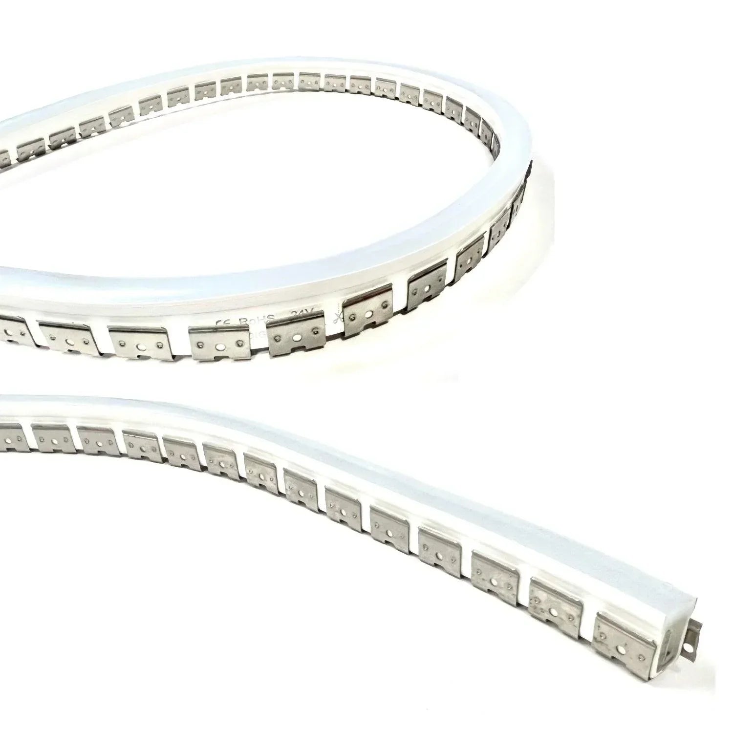 LED Neon Flex Bendable Aluminium Channel Mounting Track for 8x16mm Neon Flex 1 Metre — House of LEDs UK