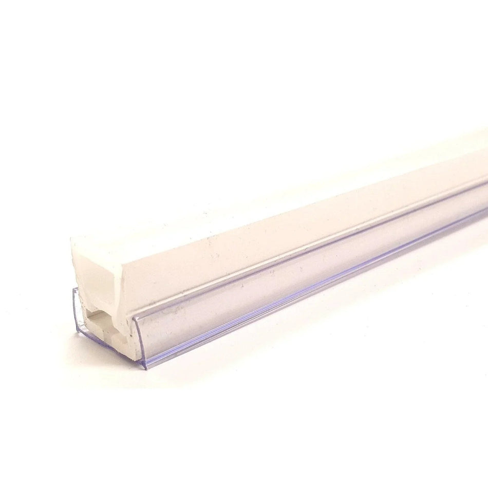 LED Neon Flex Clear PVC Channel Mounting Track Profile 16x16mm Neon Flex 1 Metre — House of LEDs UK